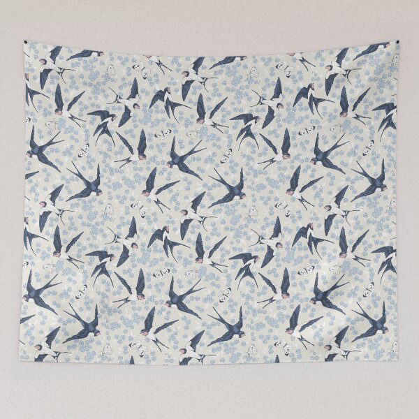 Item preview, Swallows in Flight designed and sold by Griffletta.