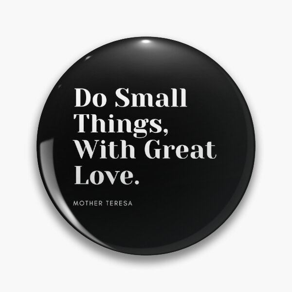 Item preview, Do Small Things With Great Love Mother Teresa Quote, Cute Catholic Quotes inspiration religious Gifts designed and sold by PrintOfi.