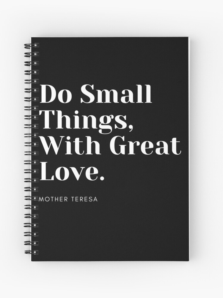 Do Small Things With Great Love Mother Teresa Quote, Cute Catholic 