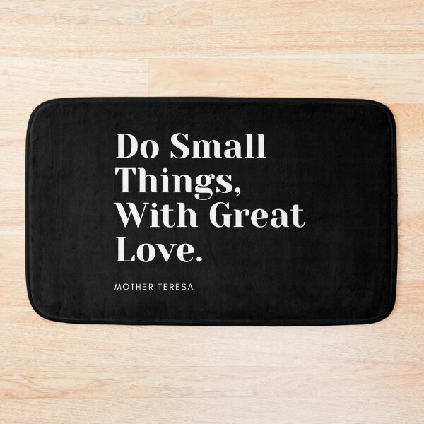 Item preview, Do Small Things With Great Love Mother Teresa Quote, Cute Catholic Quotes inspiration religious Gifts designed and sold by PrintOfi.