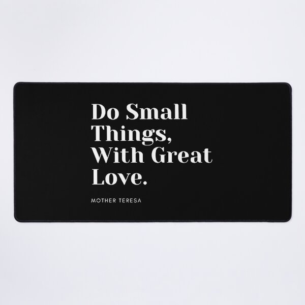 Item preview, Do Small Things With Great Love Mother Teresa Quote, Cute Catholic Quotes inspiration religious Gifts designed and sold by PrintOfi.