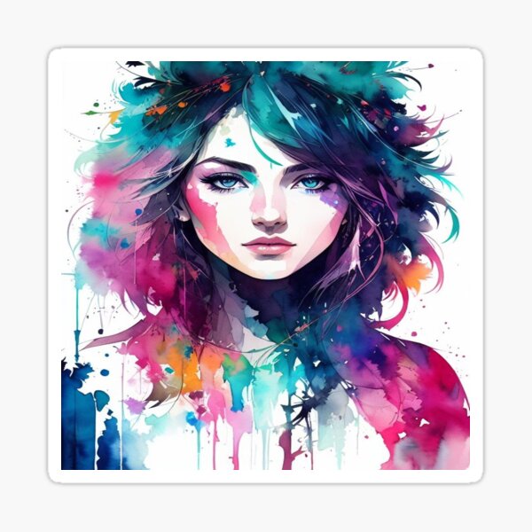 Beauty in Abstraction Sticker