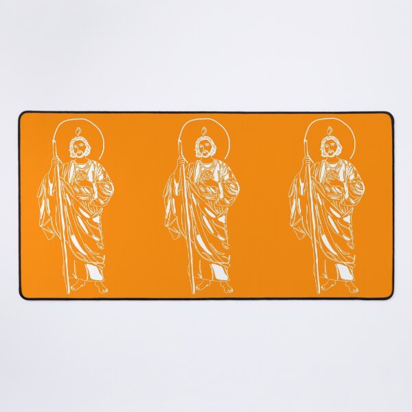 Item preview, Saint Thaddeus in orange designed and sold by El Brown Mercado.