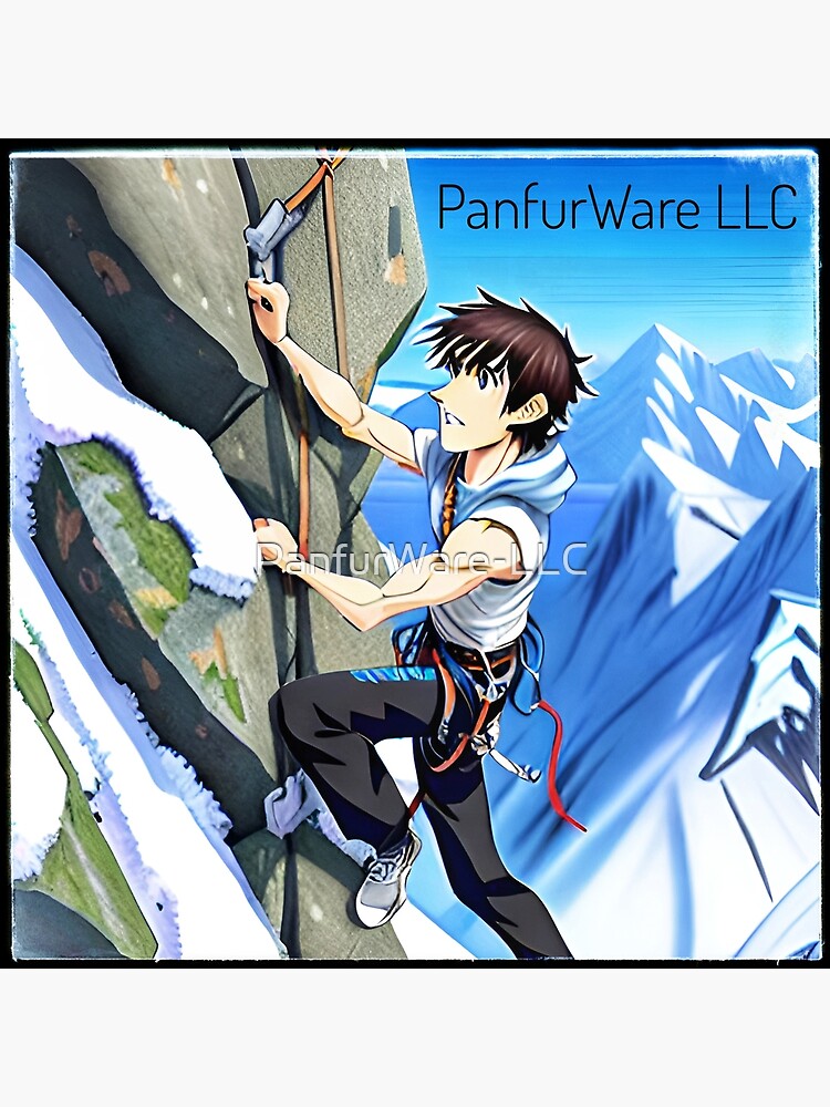 Anime Girl Climbing, Manga Style Illustration Generative Ai Stock  Illustration - Illustration of happy, climb: 277543406