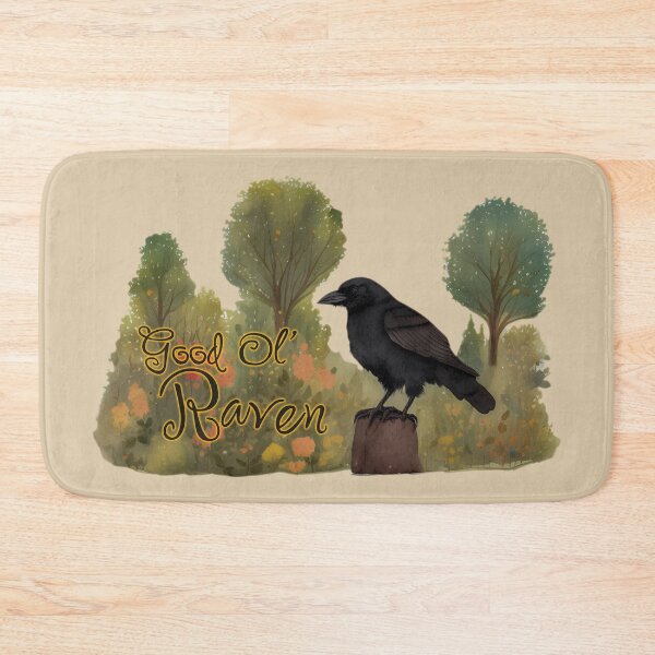 Item preview, Good Ol' Raven - If you used to be a Raven, a Good Old Raven too, you'll find this bestseller critter storybook design with slogan perfect.  designed and sold by SeaStories88.