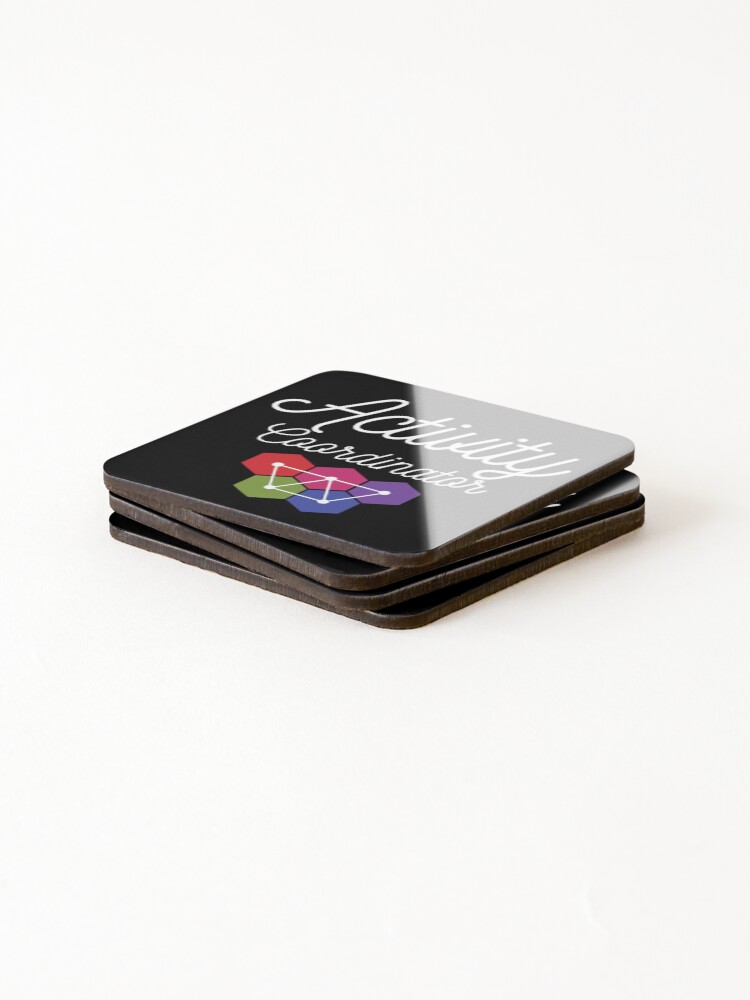 Thumbnail 4 of 5, Coasters (Set of 4), activity coordinator designed and sold by Rima-Store-19.