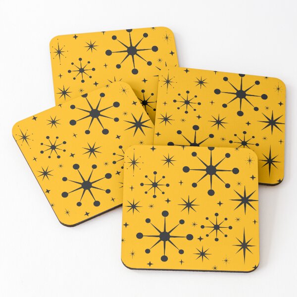 Item preview, Starlites and Starbursts in Golden Mustard  designed and sold by StarLiteRetro.