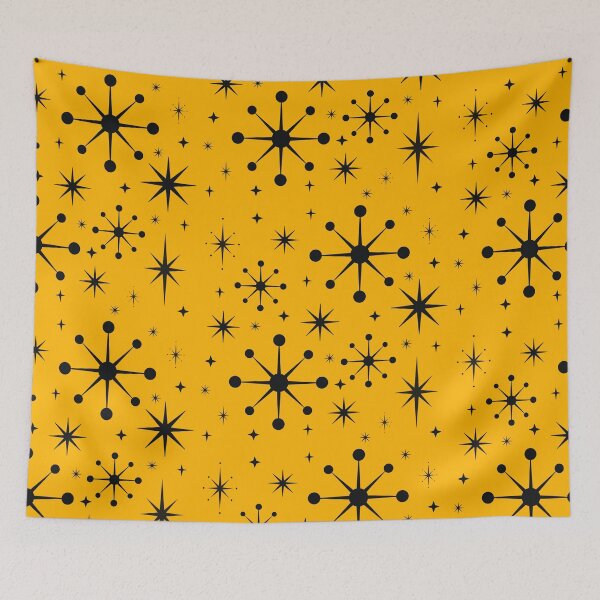 Item preview, Starlites and Starbursts in Golden Mustard  designed and sold by StarLiteRetro.