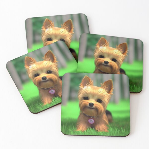 Item preview, Cute yorkie designed and sold by cruzanworks.
