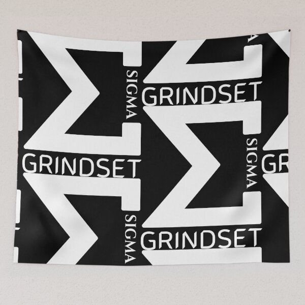 Item preview, Sigma Grindset || Sigma Male / Female Symbol, Funny Introvert designed and sold by Tritonn204.