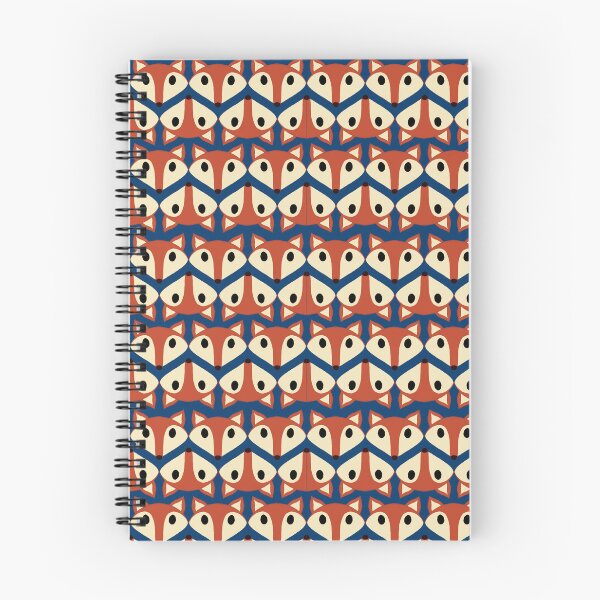 Item preview, Retro and Groovy Fox Pattern designed and sold by WilderMommaArt.