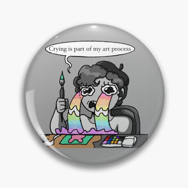 Item preview, Crying is part of my art process designed and sold by FaintMystic.