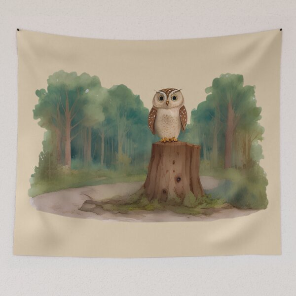Item preview, Good Ol' Owl - If you used to be a Owl, a Good Old Owl too, you'll find this bestseller critter storybook design perfect.  designed and sold by SeaStories88.