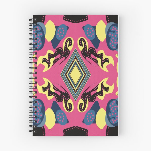 Item preview,   Maximalist Design pink yellow and blue designed and sold by FlippinTurtles.