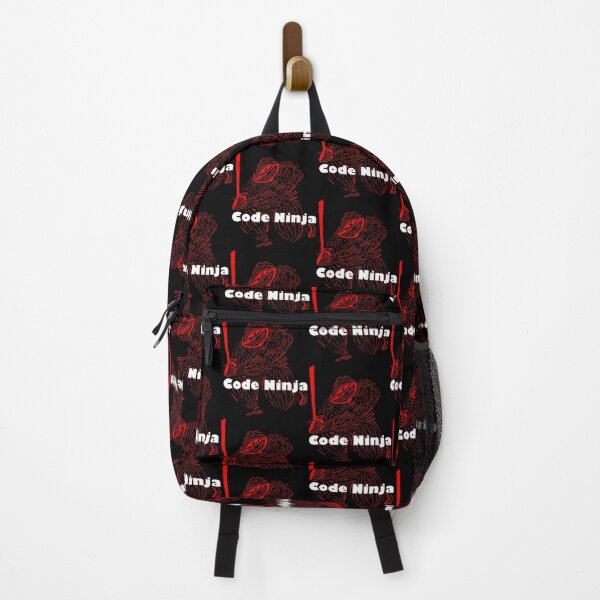 Item preview, Code Ninja (bright red and black) designed and sold by DMcK Designs.