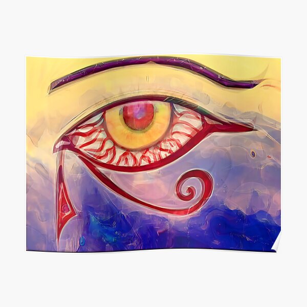 The Blazing Eye of Ra Poster