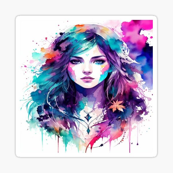 Beauty in Abstraction Sticker