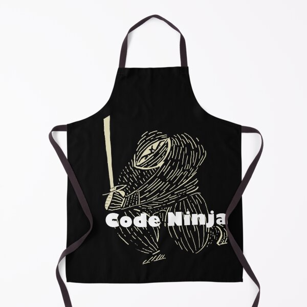 Item preview, Code Ninja (black and white) designed and sold by DMcK Designs.