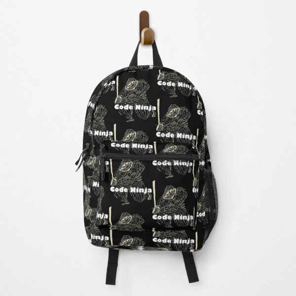 Item preview, Code Ninja (black and white) designed and sold by DMcK Designs.