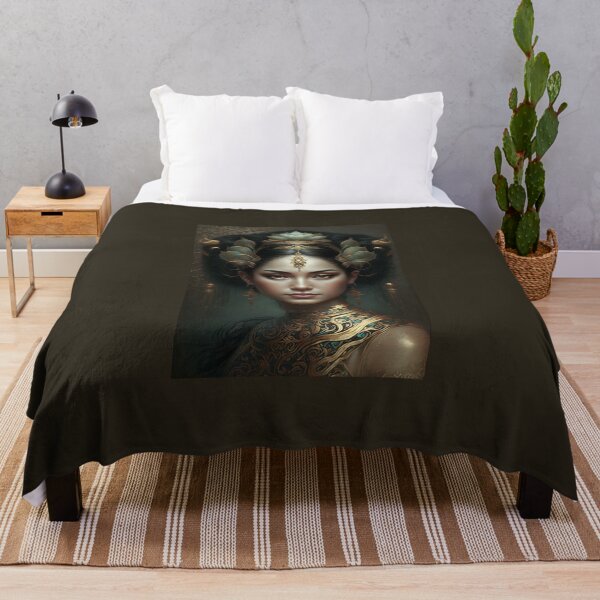 Item preview, Thai Beauty - Art Nouveau Style designed and sold by ArtNouveauChic.