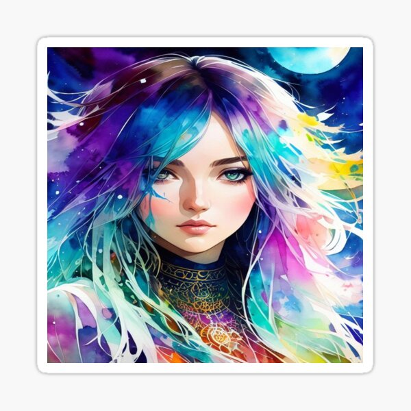 Beauty in Abstraction Sticker