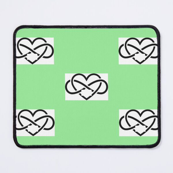 Item preview, Infinity - In Love - Mint Green (Light Green) designed and sold by 743Designs.