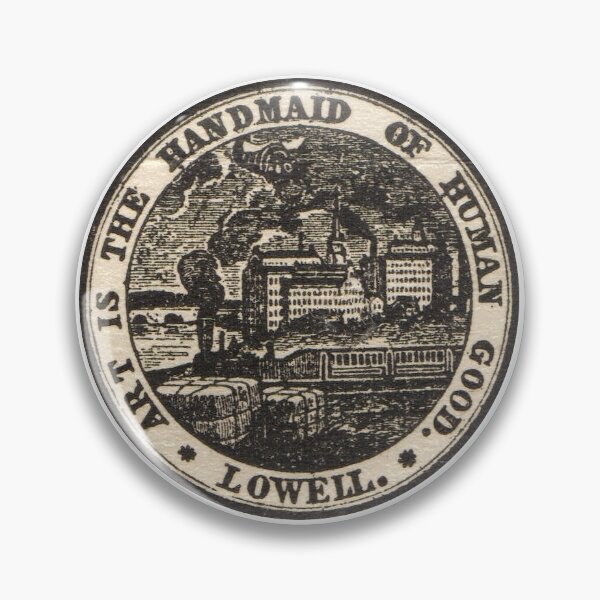 Item preview, 1923 City of Lowell Massachusettts Logo designed and sold by Nostalgia Tees, Stickers, Art & More.