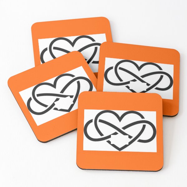 Item preview, Infinity - In Love - Orange designed and sold by 743Designs.