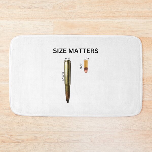 Item preview, Size Matters .50 cal vs .22 designed and sold by tysonzitting.
