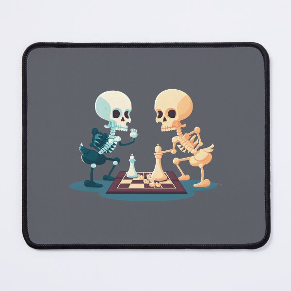 Item preview, Skeletons love Chess designed and sold by littleblackkiss.