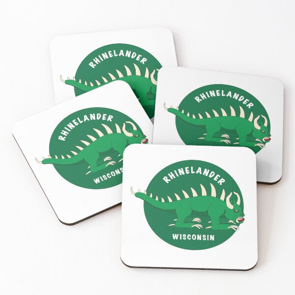 Item preview, Classic HODAG Rhinelander Wisconsin Sticker designed and sold by BlueSkyTheory.