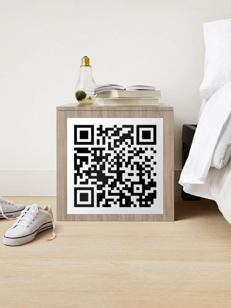 Adesivo Rick Roll Qr Code - Adesivo gráfico - Garrafas de água, Hydroflask,  laptops, notebooks, celulares, para-choques, janelas, adesivo de armário :  : Automotivo