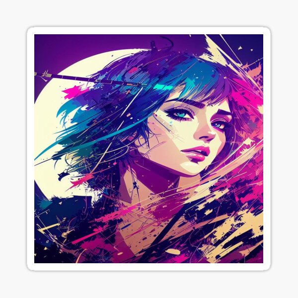 Beauty in Abstraction Sticker