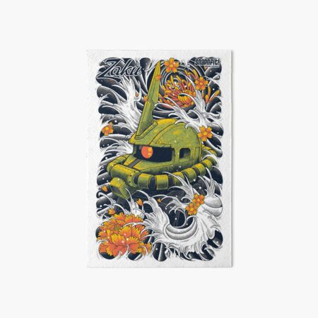 Zaku Art Board Print