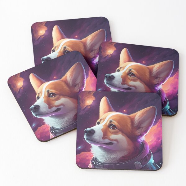 Item preview, Corgi Explores the Galaxy designed and sold by FramesLikeMine.