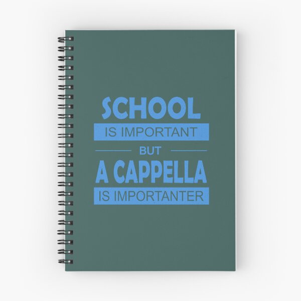 Item preview, School Is Important but A Cappella Is Importanter  designed and sold by JohnCareyy.