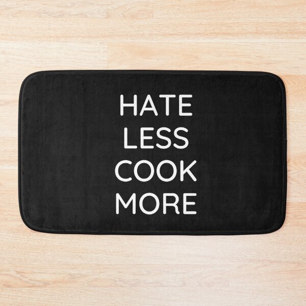 Item preview, Hate Less Cook More Chef Cooking Home Cook Peace Love T Shirt designed and sold by Francois-Lemann.