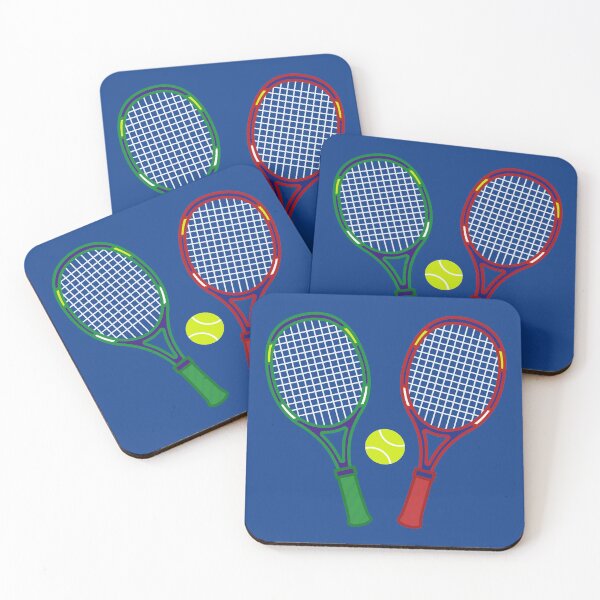Item preview, Tennis Rackets & Balls Pattern designed and sold by CatyArte.