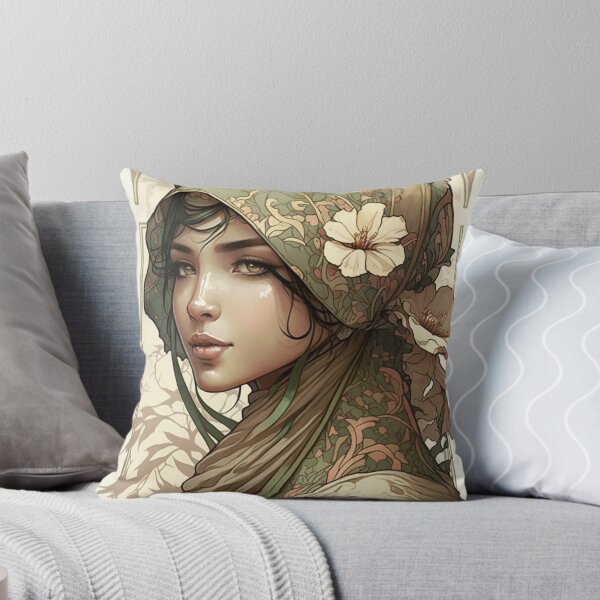 Artikelvorschau, Malaysische Schönheit - Jugendstil entworfen und verkauft von ArtNouveauChic.