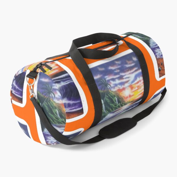 Item preview, North Shore Hawaiian Sunset - Orange Border designed and sold by 743Designs.