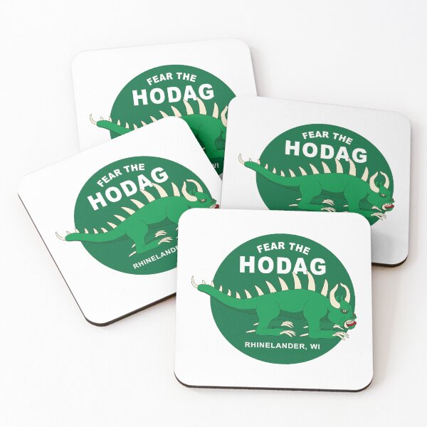 Item preview, Classic Fear the HODAG Rhinelander Wisconsin Sticker designed and sold by BlueSkyTheory.
