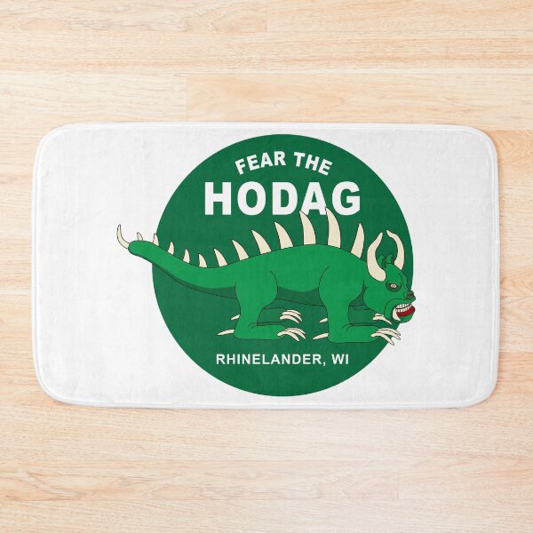 Item preview, Classic Fear the HODAG Rhinelander Wisconsin Sticker designed and sold by BlueSkyTheory.