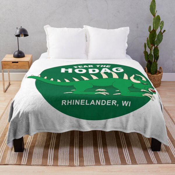 Item preview, Classic Fear the HODAG Rhinelander Wisconsin Sticker designed and sold by BlueSkyTheory.