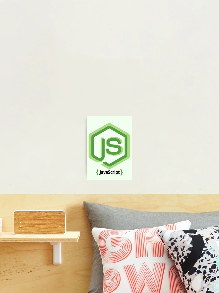 Thumbnail 2 of 3, Photographic Print, JavaScript, programming, logo, JavaScript logo ,programming languages designed and sold by Eagle-Eyes.