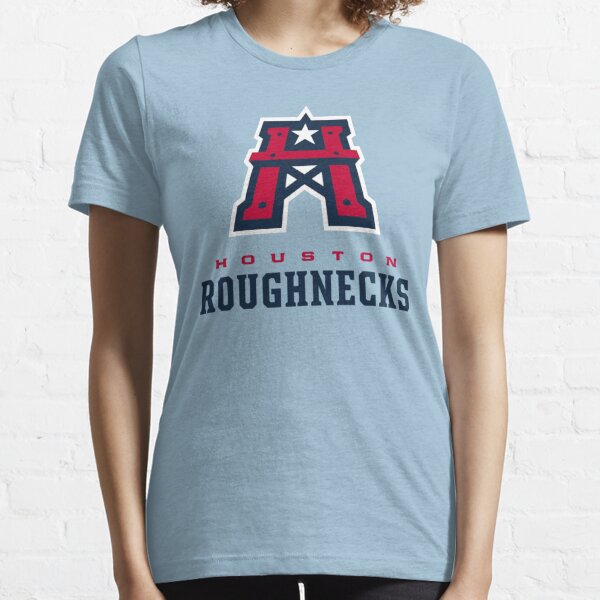 GraphicsFromImpact Houston Roughnecks Xfl Shirt -- merch Spring Football League Red and Navy Shirt