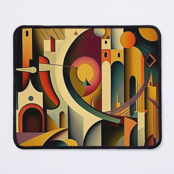 Item preview, Tangier - Abstract Art Style designed and sold by ArtNouveauChic.
