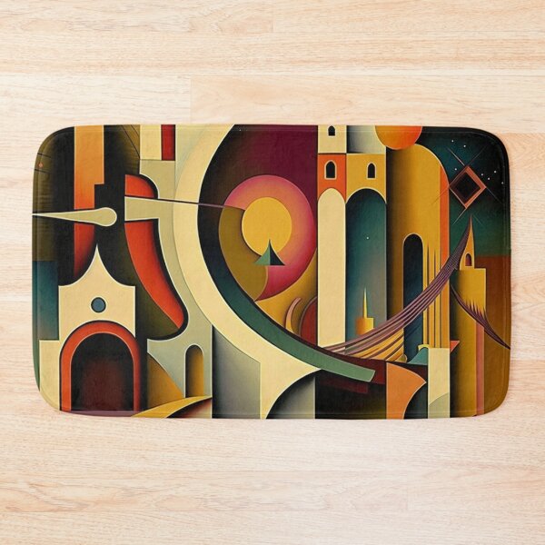 Item preview, Tangier - Abstract Art Style designed and sold by ArtNouveauChic.