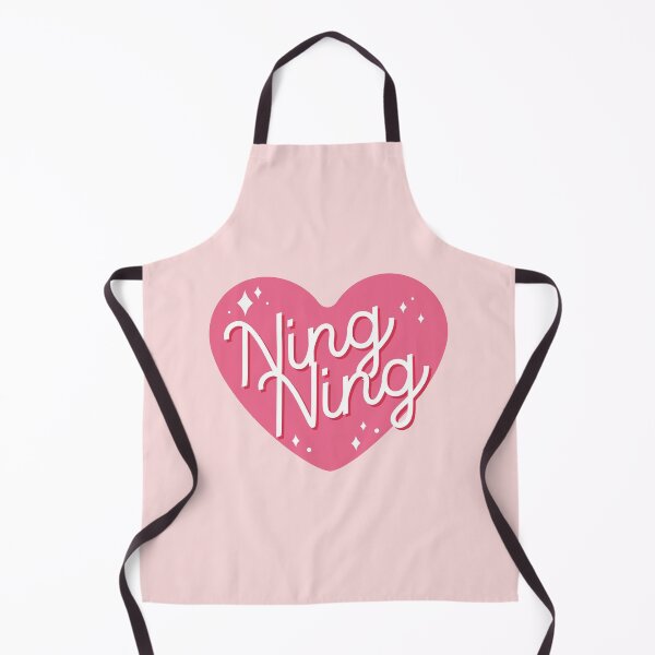 Item preview, AESPA MY Ningning name heart text typography | Morcaworks designed and sold by Morcawork.