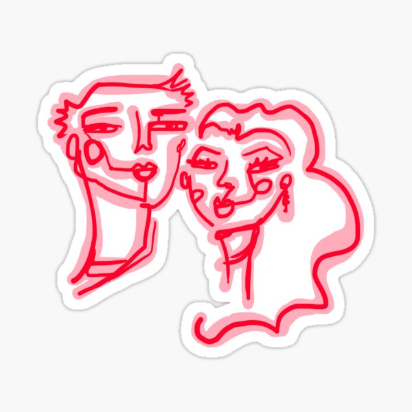 Red dress mannequin Sticker for Sale by PeachyLitchi