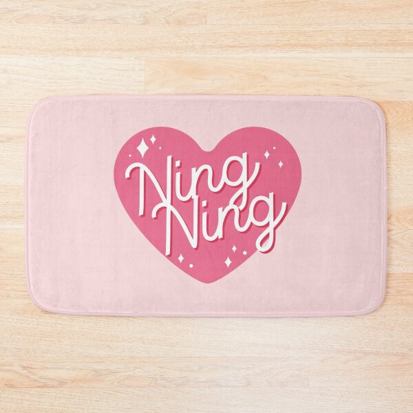 Item preview, AESPA MY Ningning name heart text typography | Morcaworks designed and sold by Morcawork.